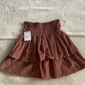 Brown Corduroy 2000s Skirt XS